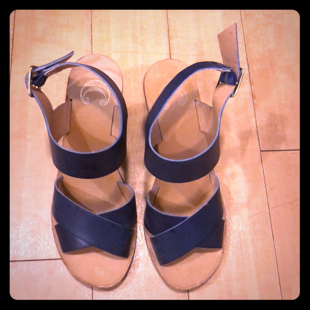 Cute blue heels